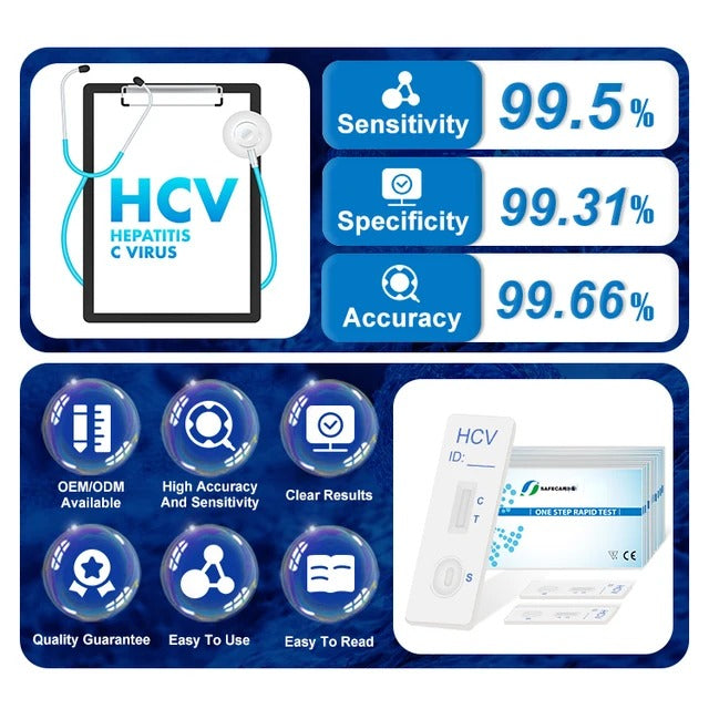 Hepatitis-C (H-C-V) Rapid Test Cassette